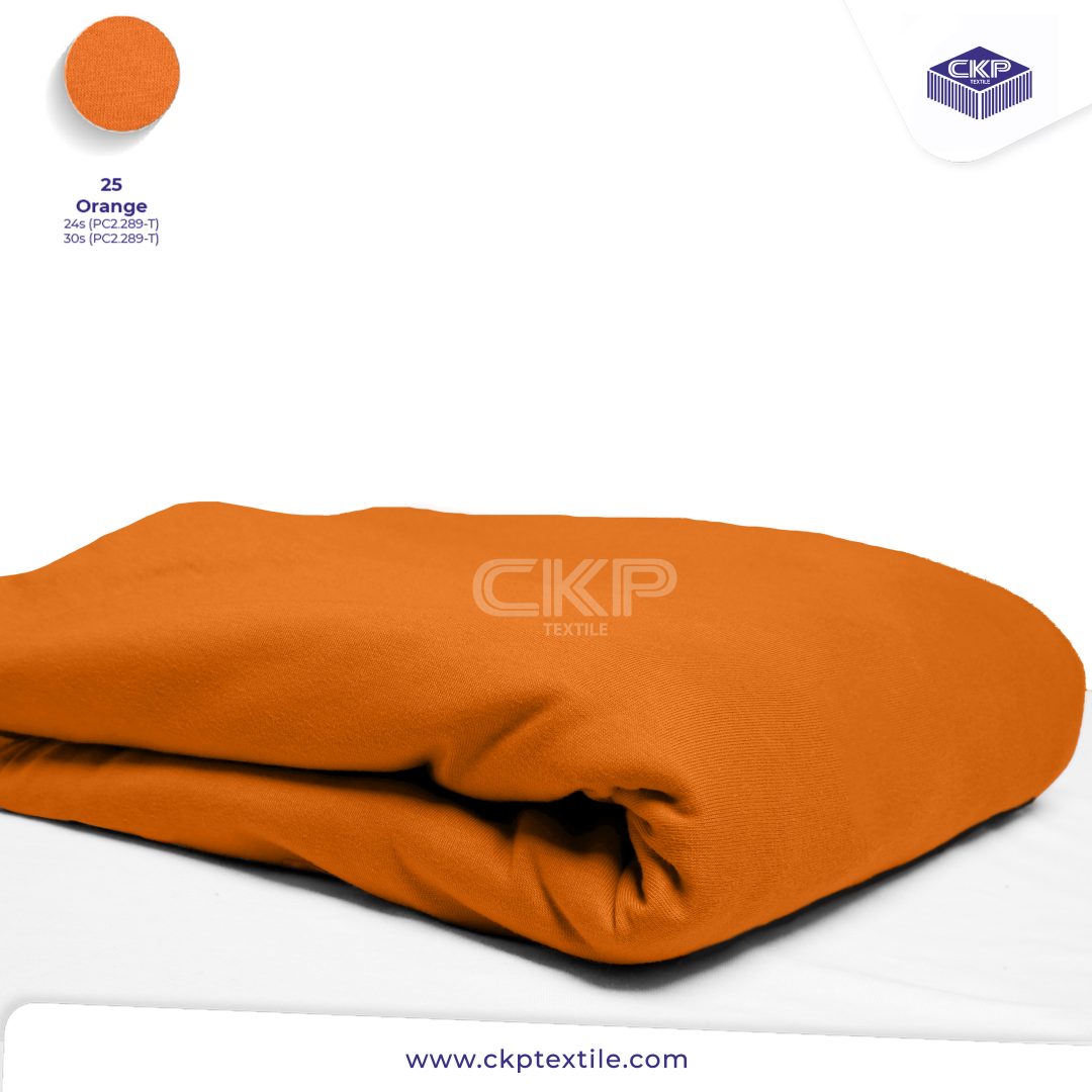 Cotton Combed Maxcel – Orange (25)