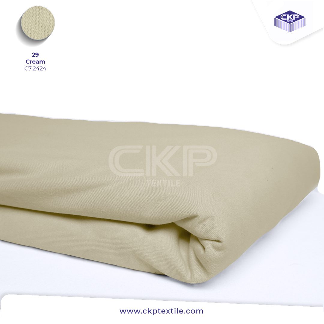 Heavyweight Cotton Mikacel 16S – Cream (29)