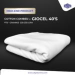 Premium Cotton Combed Giocel – Putih