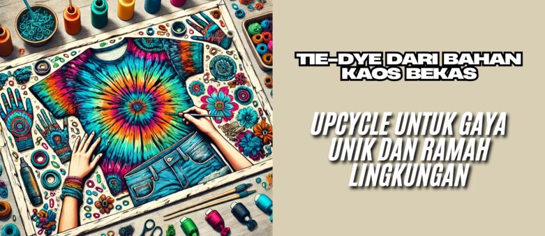 thumnail tie-dye kaos bekas